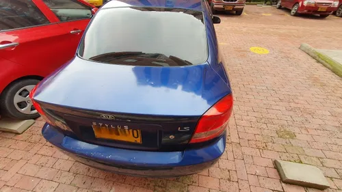 Kia Rio Stylus Azul 2011