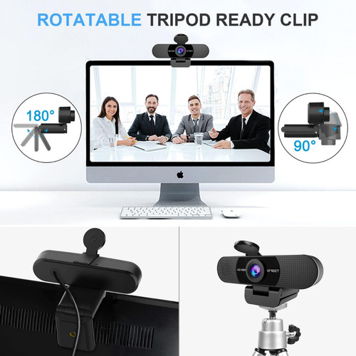 Cámara Web 1080p Con Micrófono Emeet C960 Plug & Play
