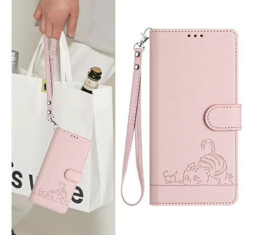 Funda For Honor X8c 4g Cat Rfid Con Tapa Abatible For Tarjetas