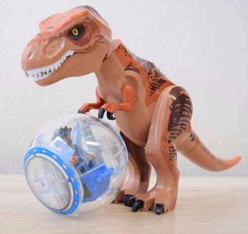 Dinossauro T-rex Jurassic World - Similar Ao Lego