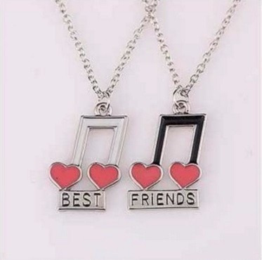 Collar Best Friend Notas Musicales