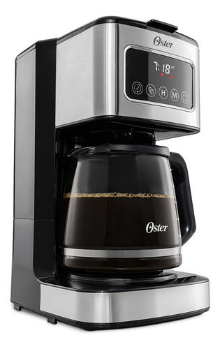 Oster® Bvstdc4403 Cafetera Programable 12 Tazas, Negro Y Ace