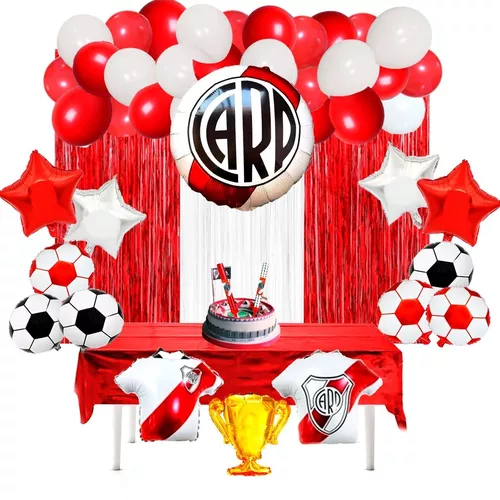  Art Pelota Futbol River Candy Bar Cumpleaños Globo Carp