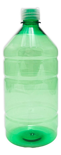 Botella Pet 950cc Verde Uso Industrial Limpieza Tapa Rosca 2 Natural