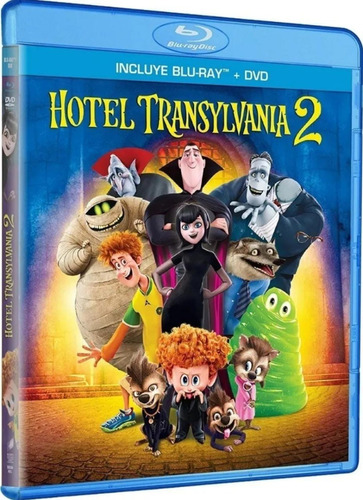 Hotel Transylvania 2 Dos Pelicula Blu-ray + Dvd