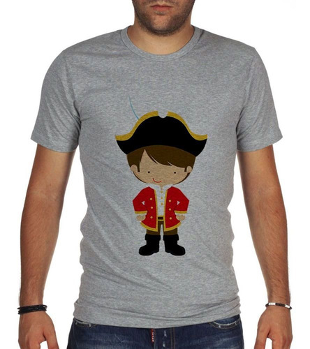 Remera De Hombre Pirata Niño Diseño Boy Caricatura