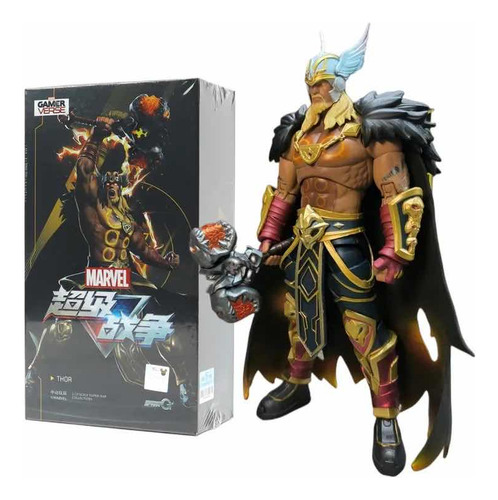 Boneco Do Thor Articulado + Acessórios