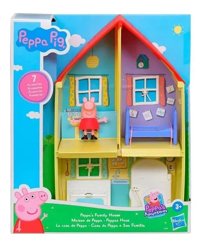 Peppa Pig Casa Da Peppa E Sua Família - F2167 - Hasbro