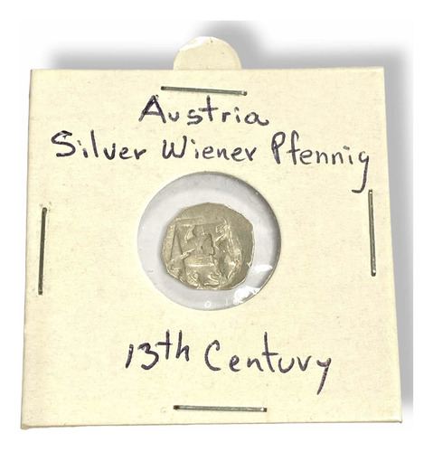 Moneda Siglo 13 Imperio Austríaco De Plata Winener Pfennig