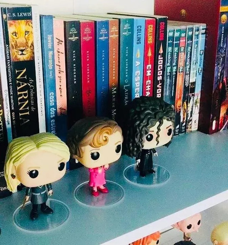 Imagem 3 de 3 de Base Acrílico Transparente 6 Cm Actions Funko Pops Kit C/ 10