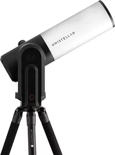 Telescopio astronómico Unistellar eVscope 2 con una apertura de 114mm color blanco