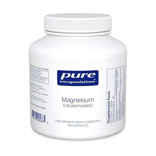 Encapsulations Pure - Magnesio (citrato / Malate) - Suplemen