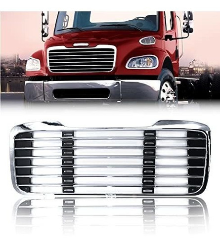 Rejillas Frontales De Rad Torque Freightliner M2 Chrome Gril