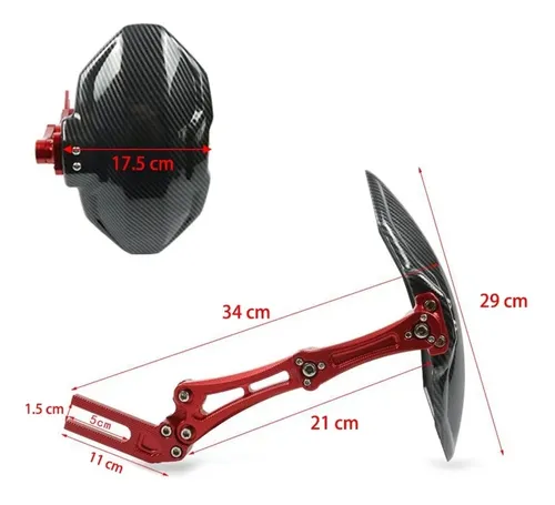 Guardafango Universal Para Moto