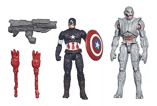 Marvel Paquete de colección Stunt Squad, juego de figuras de acción,  juguetes de superhéroe, figuras de acción, mini figuras de acción, juego de