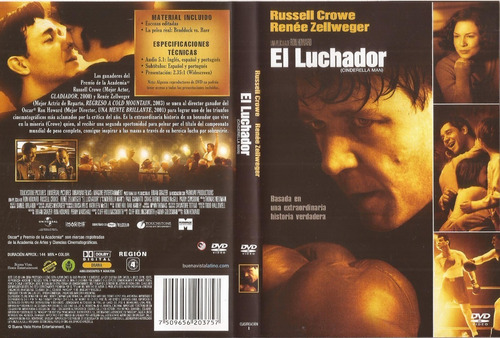 El Luchador Dvd Russell Crowe Renée Zellweger Dvd Nuevo