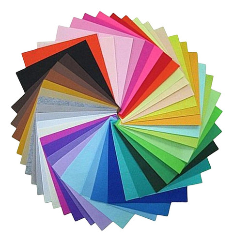 Várias Folhas De Tecido De Feltro Para Artesanato 20cm X