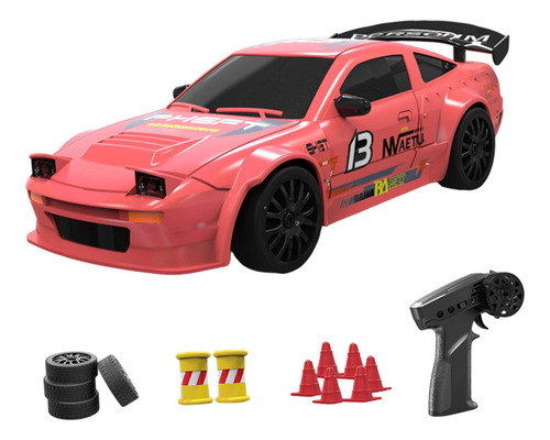 Modelo De Coche De Derrape A Escala 1/24, Coche De Rosa