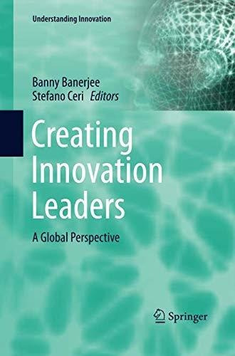 Creating Innovation Leaders, De Banny Banerjee. Editorial Springer International Publishing Ag, Tapa Blanda En Inglés
