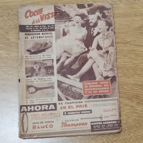 Revista Coche A La Vista Año Xvi Junio 1963 N° 191