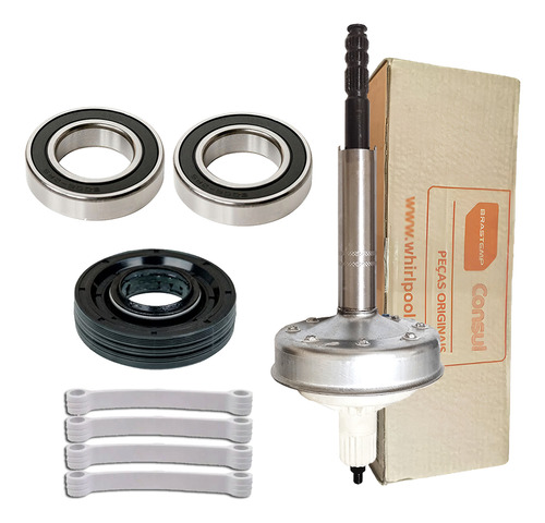 Kit Mecanismo Compatível Brastemp Consul Eixo Longo