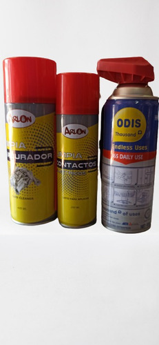 Pack Wd40, Limpia Carburador Y Contactos