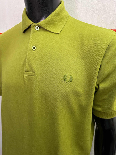 Chomba Fred Perry Lime Green Retro Vintage Talle Medium