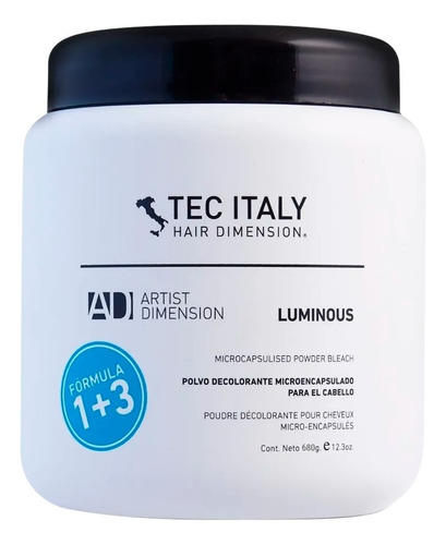  Polvo Decolorante Luminous Tec Italy X680g Tono Deco