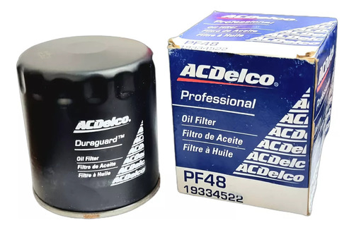 Filtro Aceite Silverado Tahoe Avalanche Acdelco Pf48 