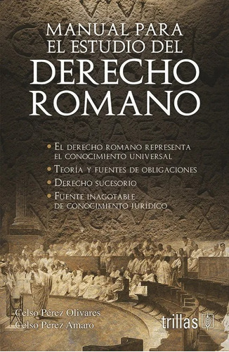 Libro Manual Para El Estudio Del Derecho Romano Trillas 