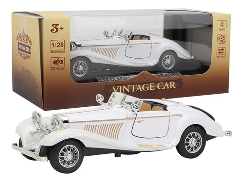 Modelo De Coche Antiguo For Niños, Simulación, Sonido, Luz,