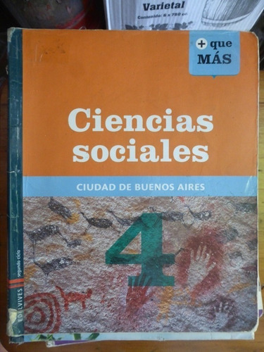 Ciencias Sociales 4 - Caba - + Que Mas - Edelvives - 2013