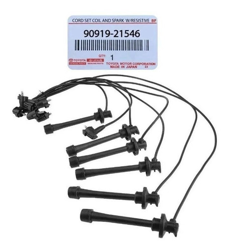 Cables De Bujias Toyota Autana Burbuja 4.5l.