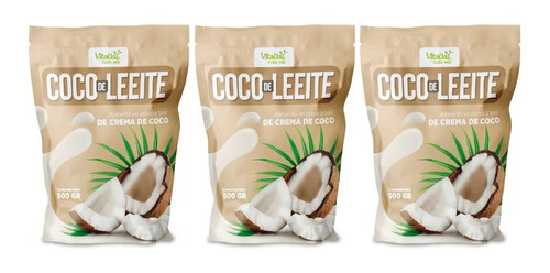 Leche Coco Polvo 500 G Vitalial - g a $64