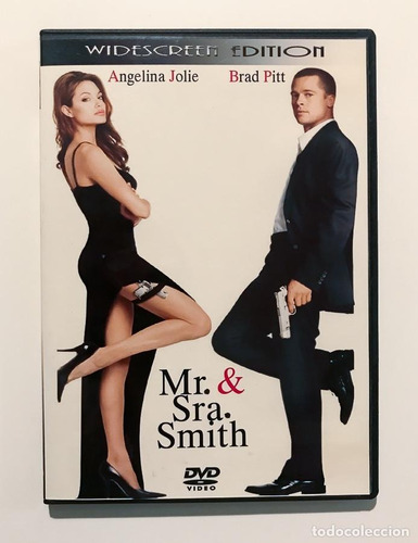 Sr. & Sra. Smith Pelicla Dvd Original