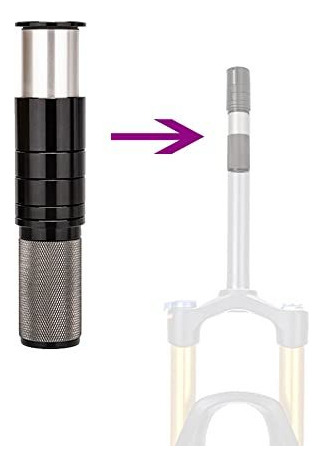 Extensor De Potencia Para Bicicleta Bmx Mtb Oculto 50 Mm