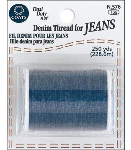 Hilo De Mezclilla N576 De Coats & Clark Inc. Jeans, 250...