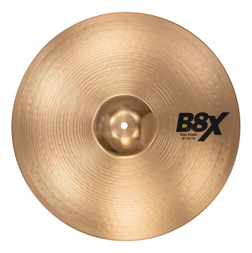 Sabian 41806x 18 Inch B8x Thin Crash Cymbalmusical Instrume