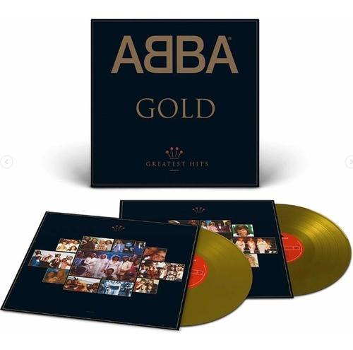 Abba Gold 2 Lp Vinyl Dorado