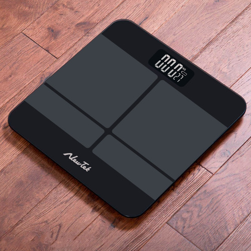 Balanza De Baño Digital Electronica 180 Kilos Troter C Negro
