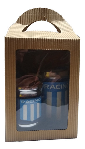 Set Mate Racing Caja 3 Piezas Regalo Amigo Papa Cumple 