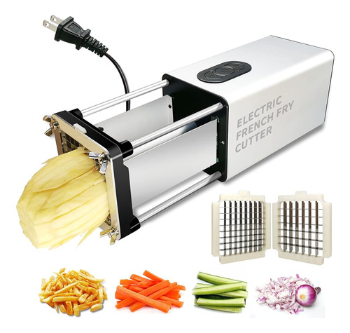 Fstcrt Electric French Fry Cutter, Cortador De Papas Fritas 