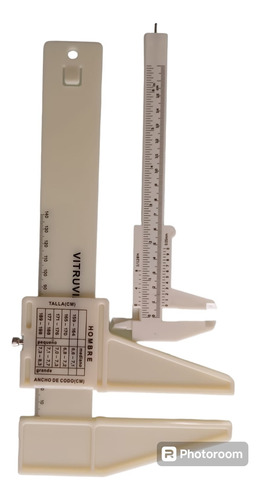 Antropometro Huesos Cortos + Antropómetro Vitruvian