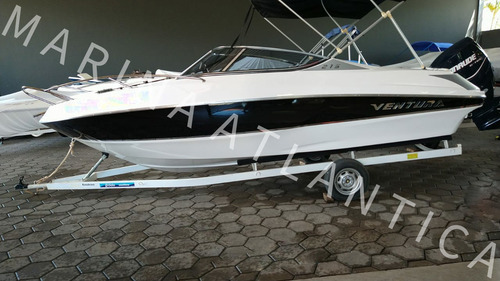 Imagem 1 de 8 de Lancha Ventura Marine 21,5 Evinrude 150hp - Marina Atlântica
