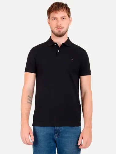 Polo Camiseta Aramis Basic Piquet Preta
