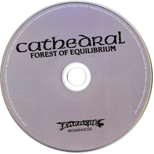Cathedral Forest Of Equilibrium (cd Digipack Nuevo Sellado
