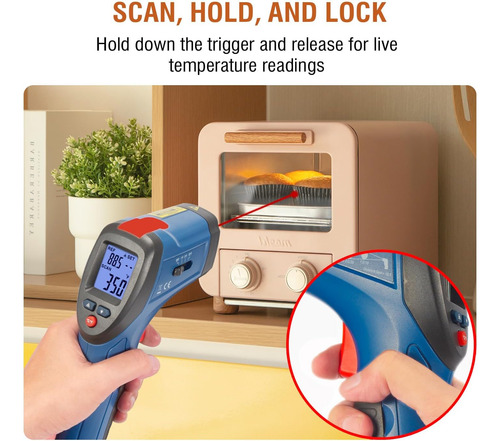 Dt-8666 - Detector De Fugas Térmicas Alarma Audible (5...
