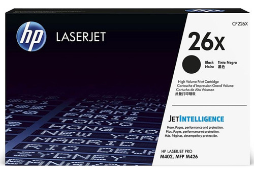 Toner Hp Cf226x Original Negro 26x Nuevo Cerrado M402 Mfp426