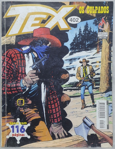 Gibi Tex 402 - Os Culpados - Editora Mythos (Usado)