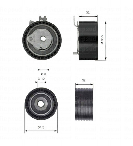 Kit De Distribución Renault Duster 1.6 2020 K4m 16 Val